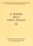 Il sessismo nella lingua italiana
