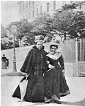 Ingrandisci - Eleonora Duse e Matilde Serao in vacanza a St. Moritz nel 1895