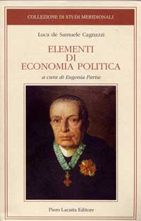 S. Cagnazzi, Elementi di economia politica (copertina)