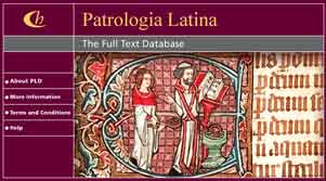 La versione elettronica della Patrologia latina