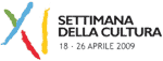 Settimana della cultura 2009 - logo